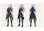 create custom anime character sheet or character art